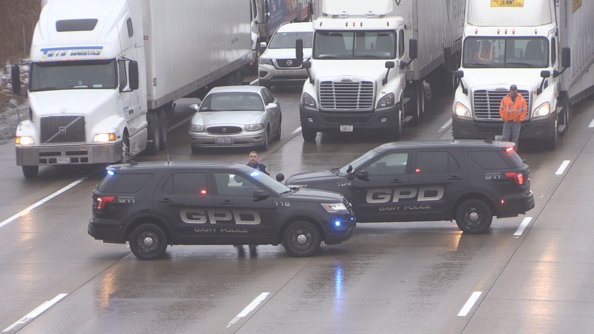 Borman Expressway closed
